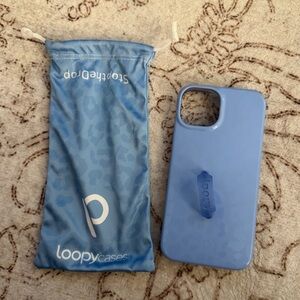 Loopy Blue Leopard iPhone 13/14 Case